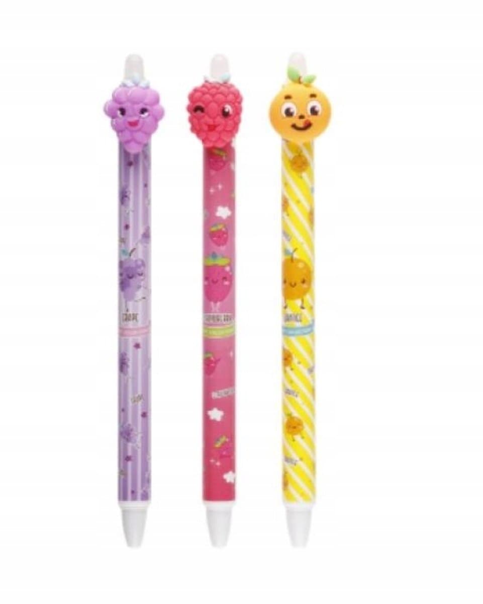 Uitwisbare Gelpen 0.5mm - Fruit Design