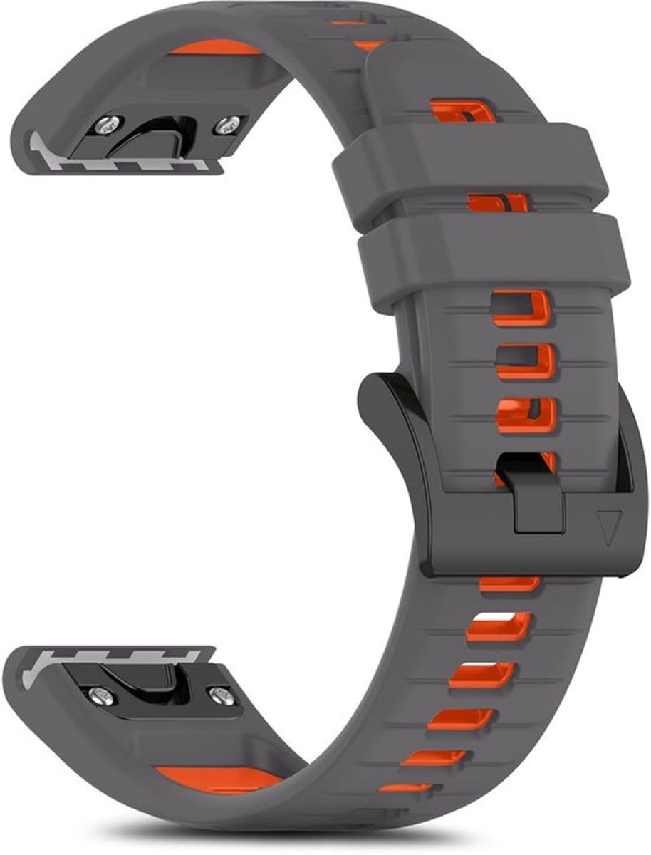 Siliconen armband Dailygoods voor Garmin QuickFit 22mm/26mm