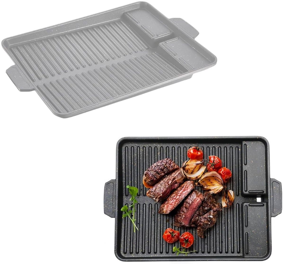 ApexArte® Grillplaat Inductie - Bakplaat Inductie - Grill Apparaat