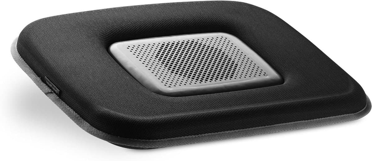 Notebook Koeler - Laptop Cooler - Laptop Koelen - Aluminium Oppervlak - 38 cm - Zwart