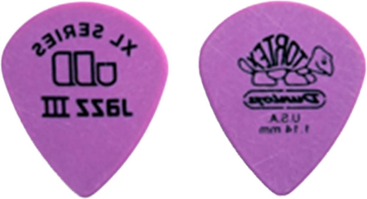 1.14mm Tortex Jazz III XL Picks - Ultieme grip voor precisiespel