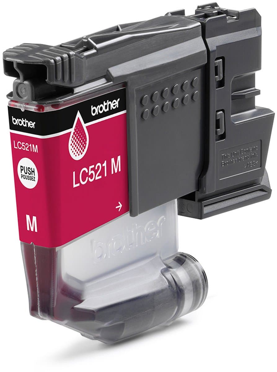 Brother LC-521 Cartridge Magenta