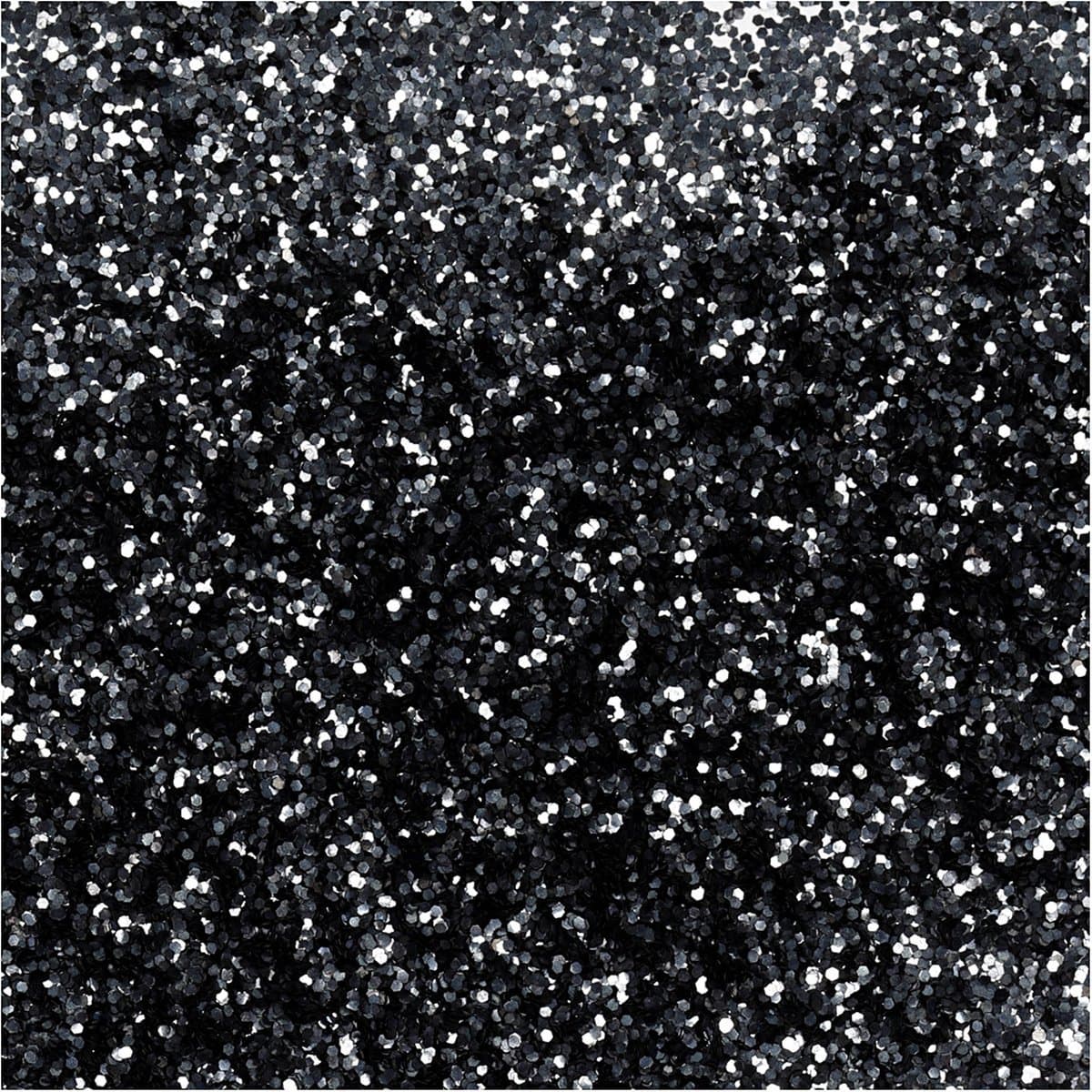 Creativ Company Bio Glitter 10gr Zwart