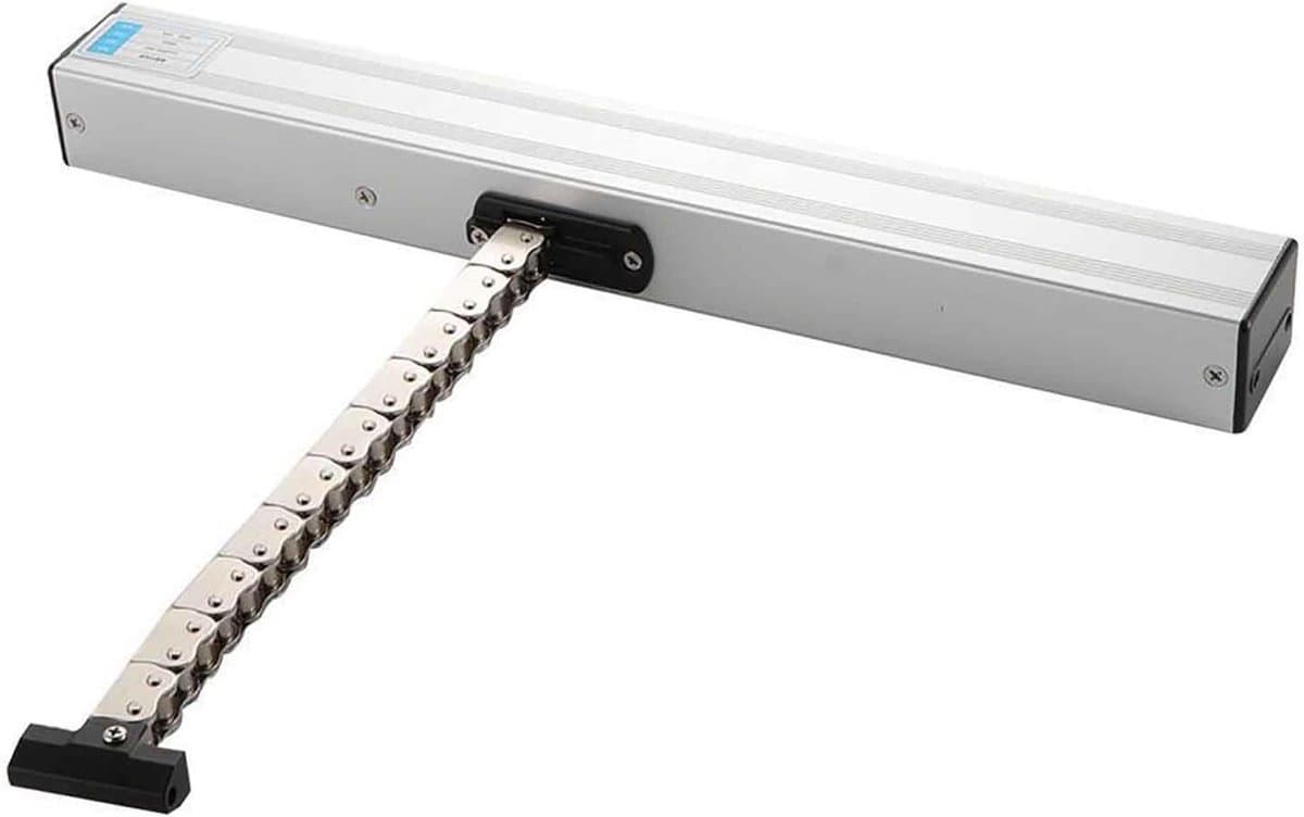 Elektrische Raamactuator - Vent Opener - Kas Automatiseren - Dubbele Ketting - 300mm - Wit