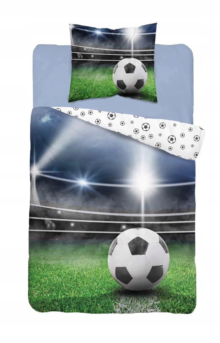 Dekbedovertrek Voetbalstadion 160x200 cm Katoen