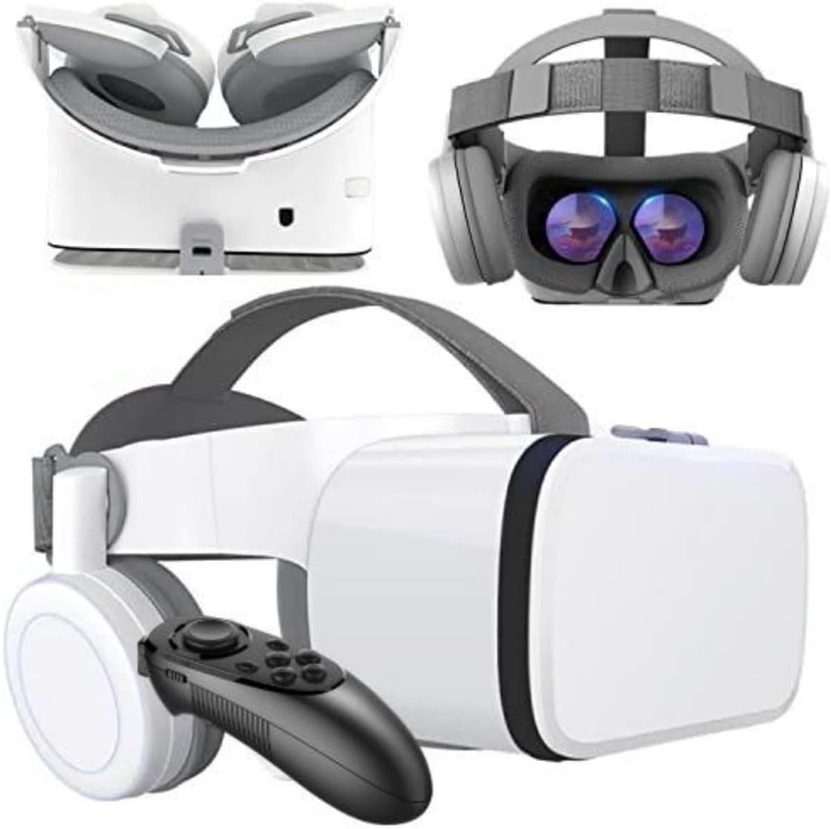 VR Headset - Virtual Reality - 3D Games Films - Inclusief Controller Hoofdtelefoon - 47-65 inch - Zwart