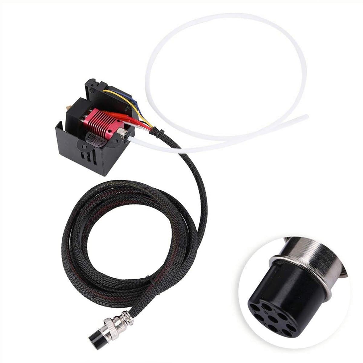 Allecto - 3D Printer MK8 Extruder Set - Hot-End Kit - Staal - Creality CR-10 / 10S / S4 / S5 - 3D Printen - Hoge kwaliteit onderdelen