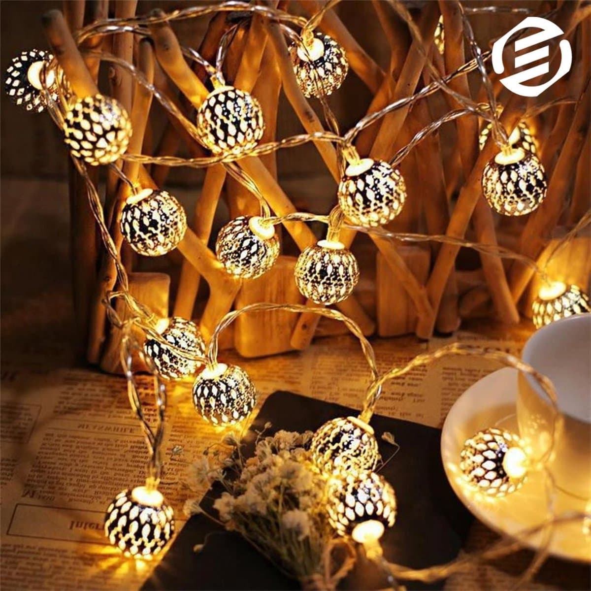 Equivera Kerstverlichting - Kerstverlichting Buiten - Kerstverlichting Binnen - Kerstdecoratie - Kerstlichtjes - Kerst Lichtjes - Kerst Verlichting - Kerstversiering - Kerstdecoratie