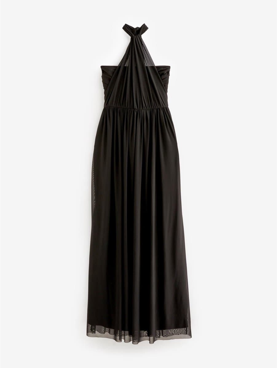 Next paars - Multiway mesh Maxi-jurk voor Bruiloftsgasten
