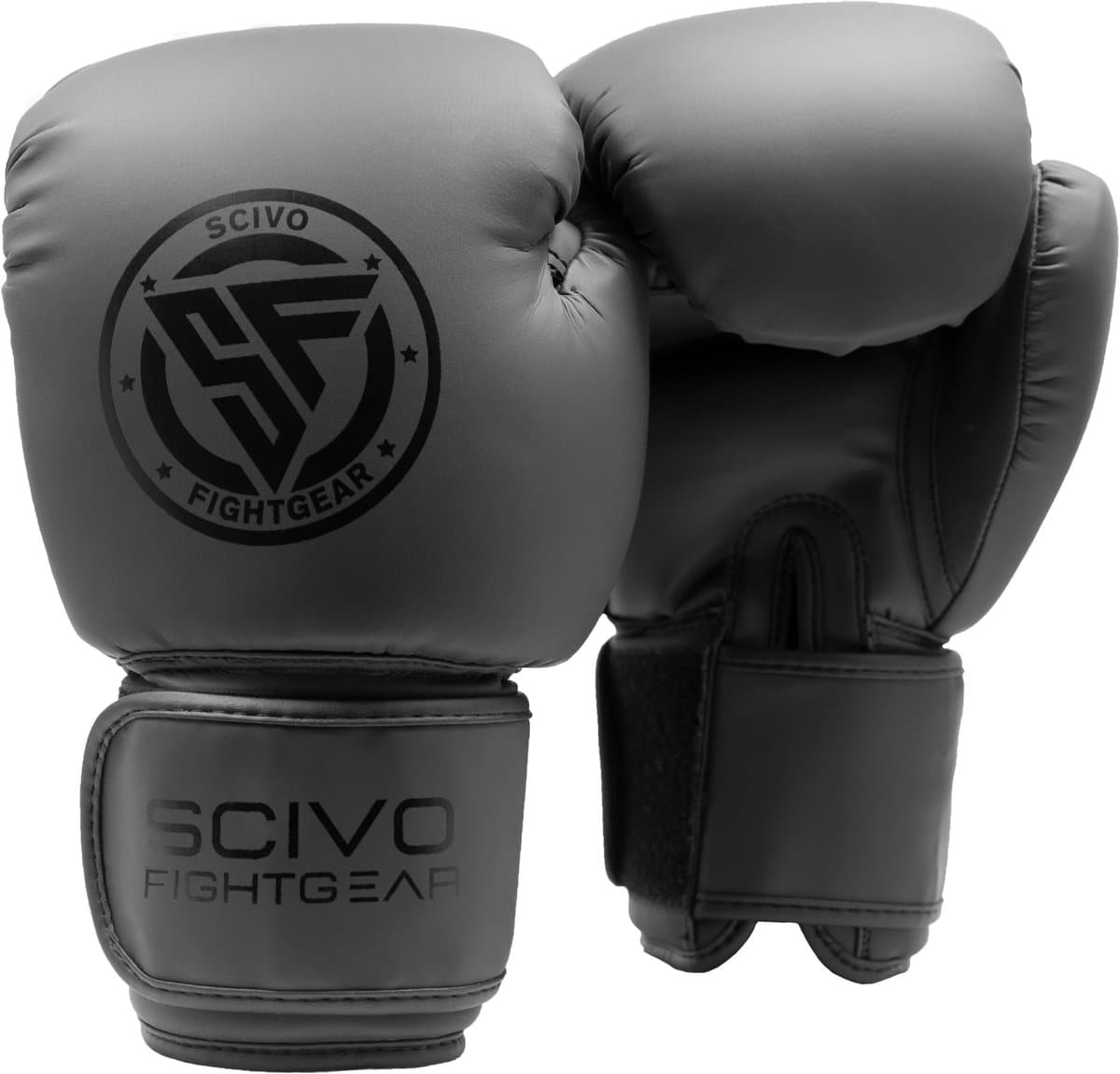 Stealth Kickboxing Gloves PU Black/Black (KIDS)