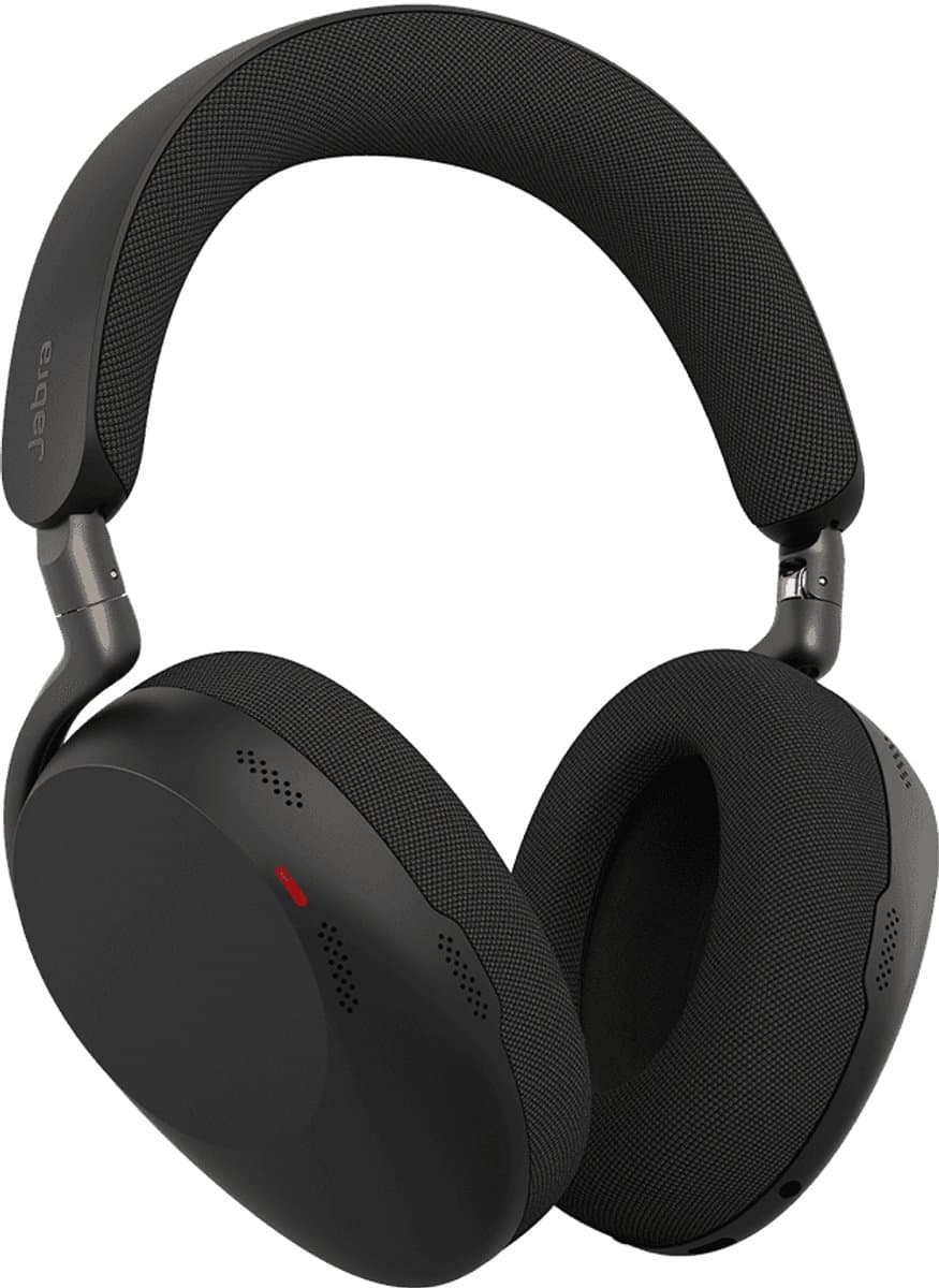 Bluetooth Hoofdband Koptelefoon Jabra EVOLVE3 85 UC LINK390C Zwart