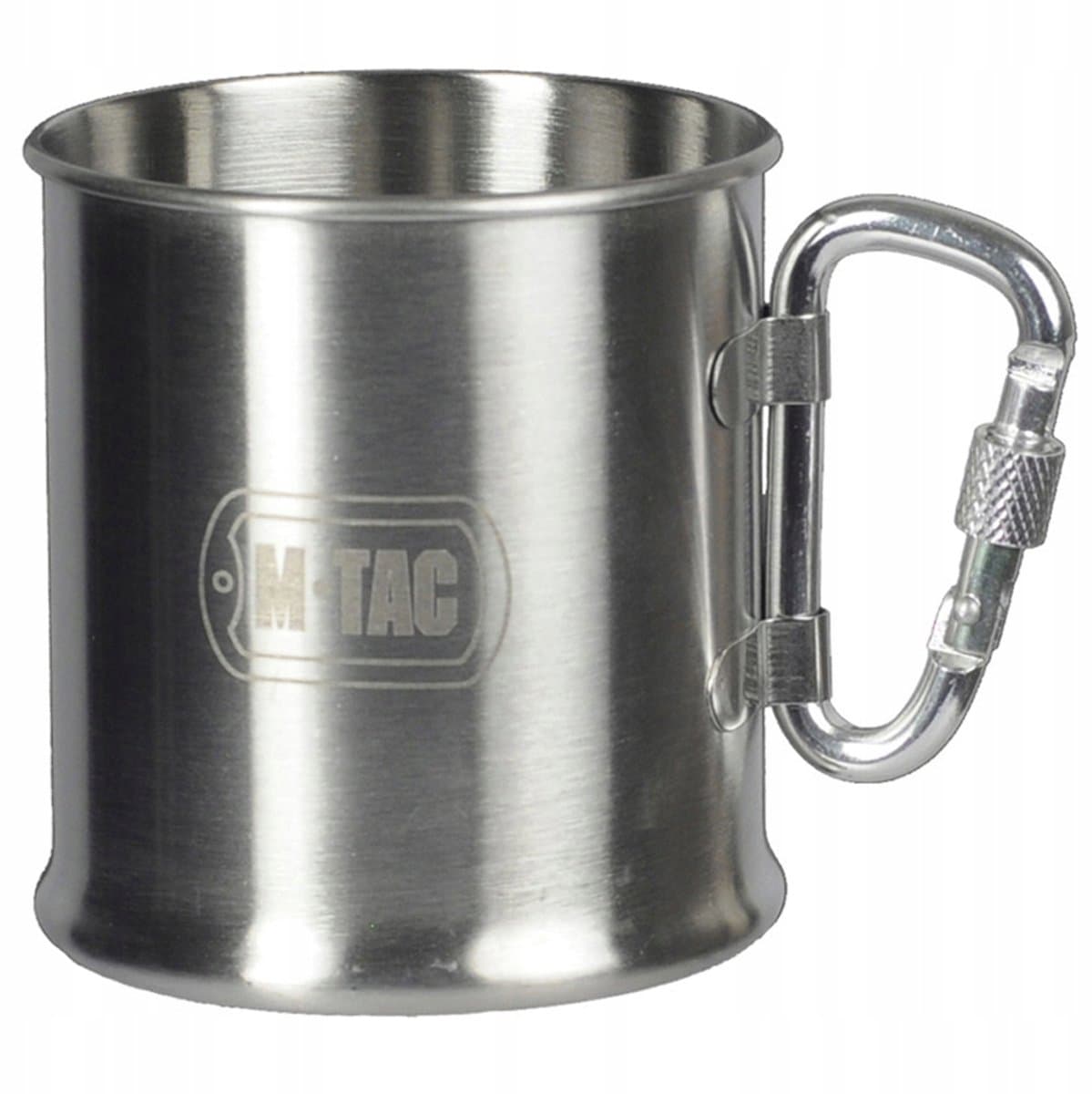M-TAC RVS Kampeerbeker met Karabijn 250ml - Lichtgewicht & Duurzaam