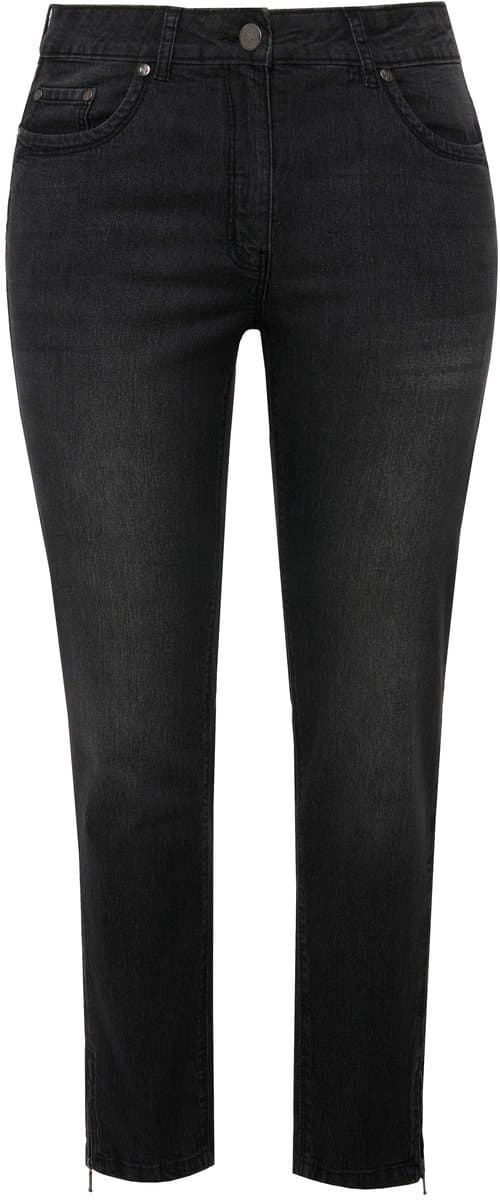 Angel of Style - Dames - Jeans Irma Slim Fit stretchcomfort 5-pocket - Zwart - Maat 44