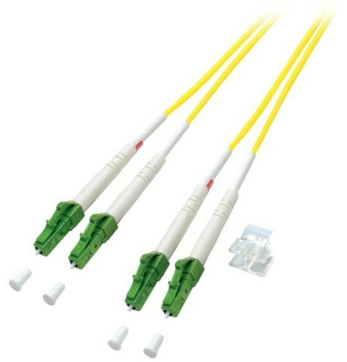 Danicom OS2 duplex glasvezel kabel LC/APC-LC/APC 15m