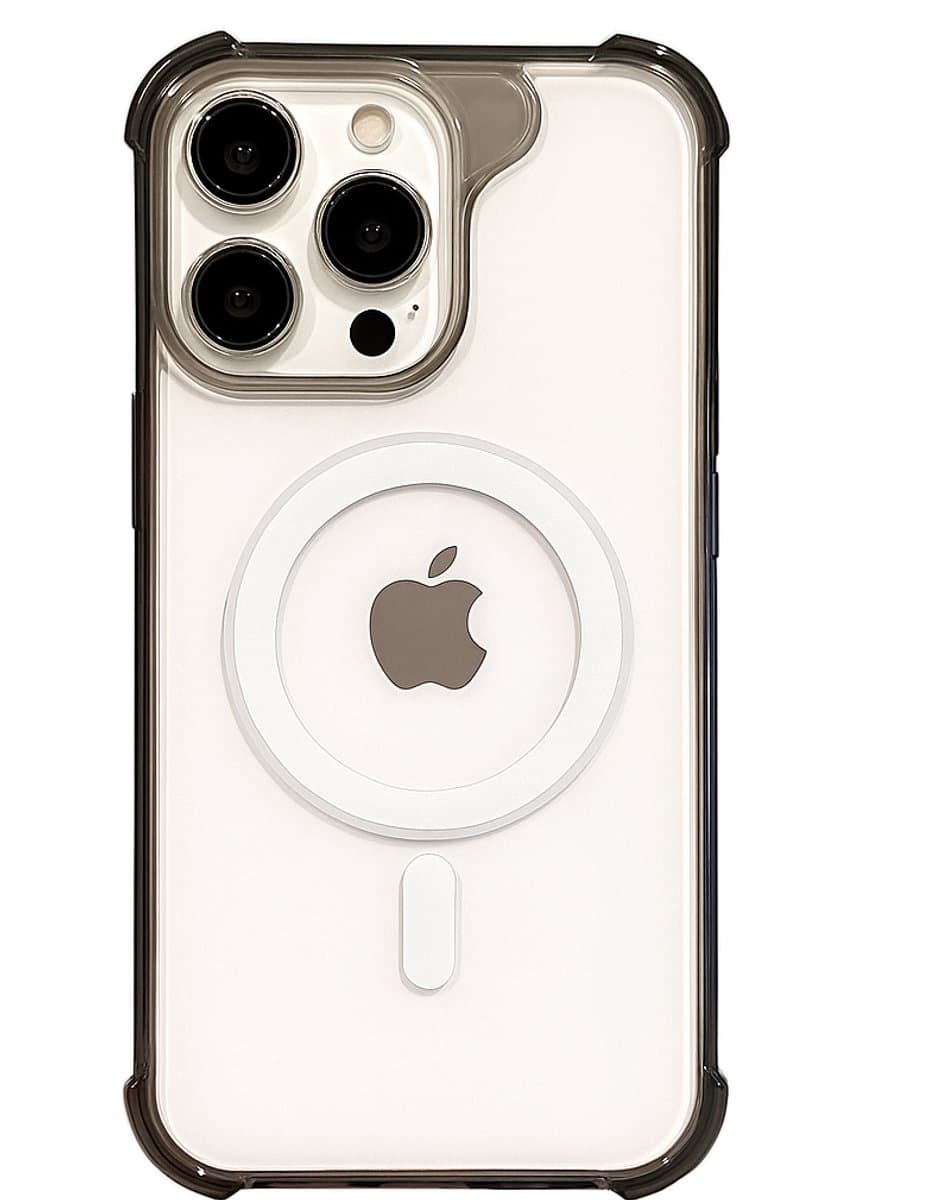 iPhone 16 Pro Max Shockproof case hoesje doorzichtig - iPhone 16 Pro Max shock proof hoesje backcover 1x Gratis - Glass Screenprotector