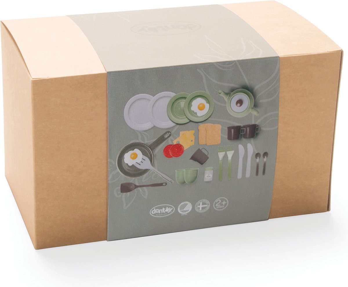 Dantoy Green Garden - Ontbijtset (29-delig)