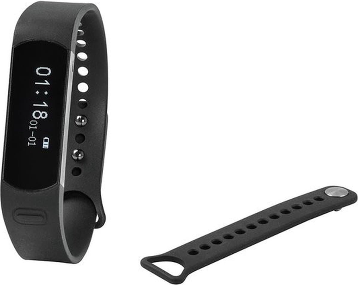 Nuband I Touch Sleep & Activity Fitness Tracker - Zwart