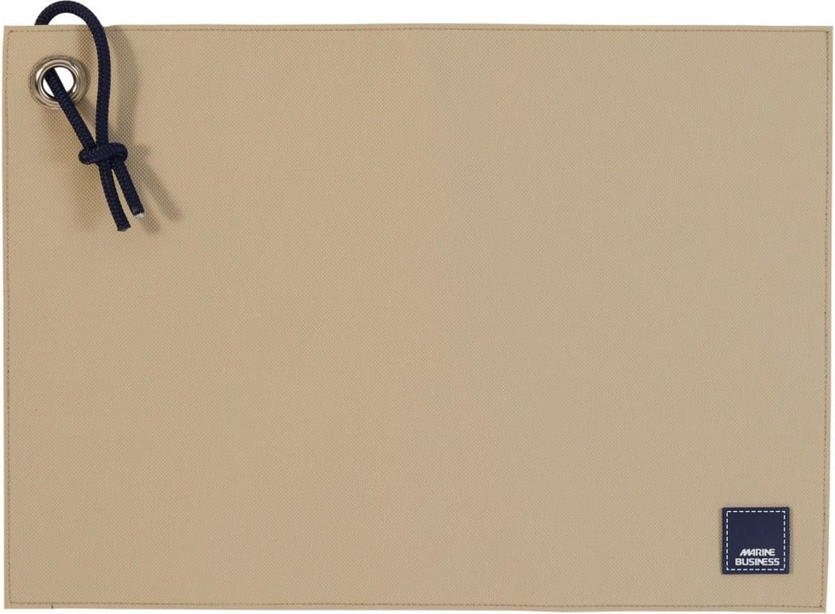 Marine Business Set (2 stuks) Waterproof Placemats Beige