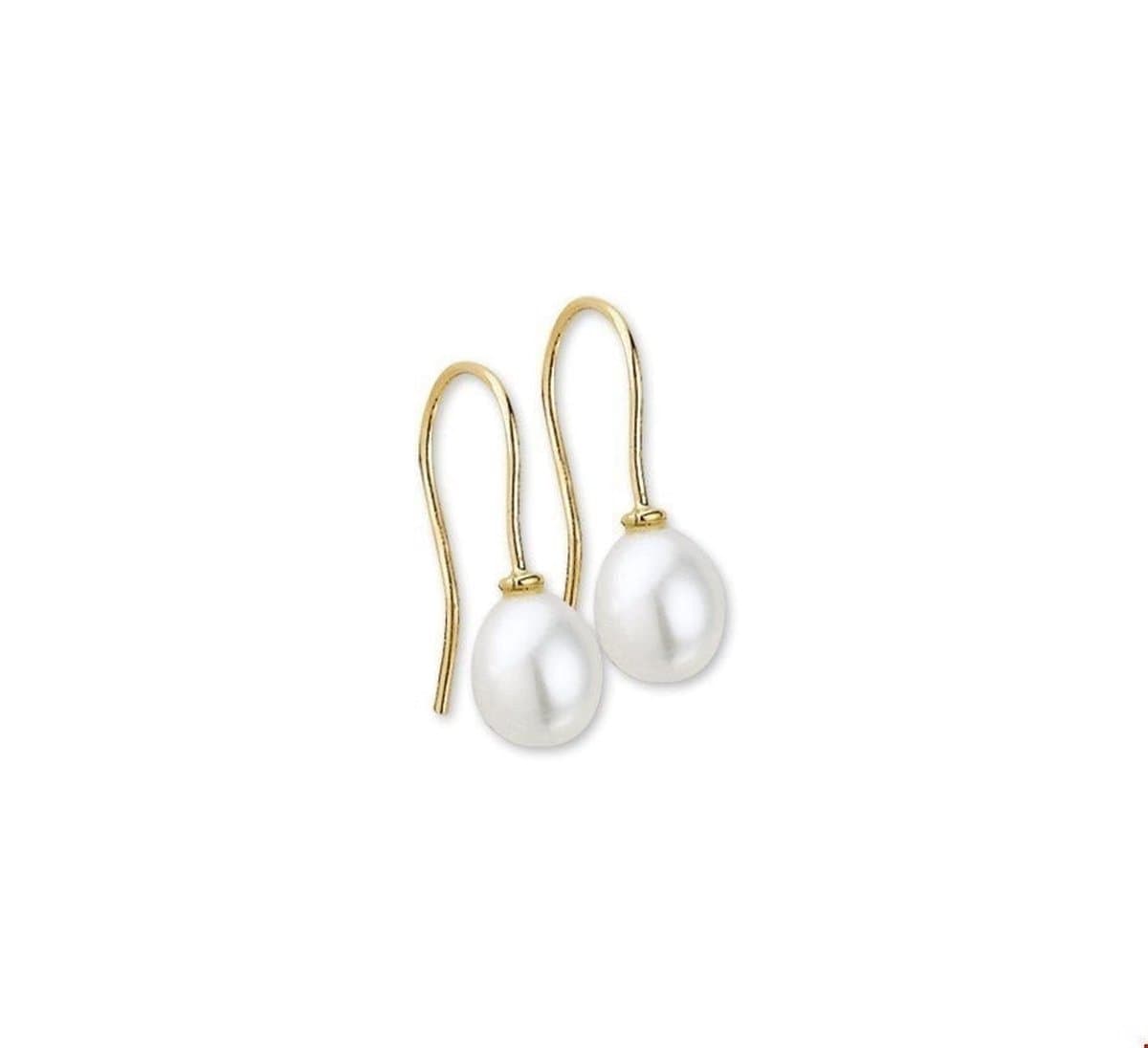 oorhangers parel franse haak