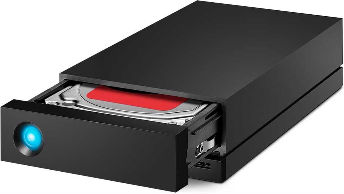 LaCie 1big Dock externe harde schijf 8 TB Zwart