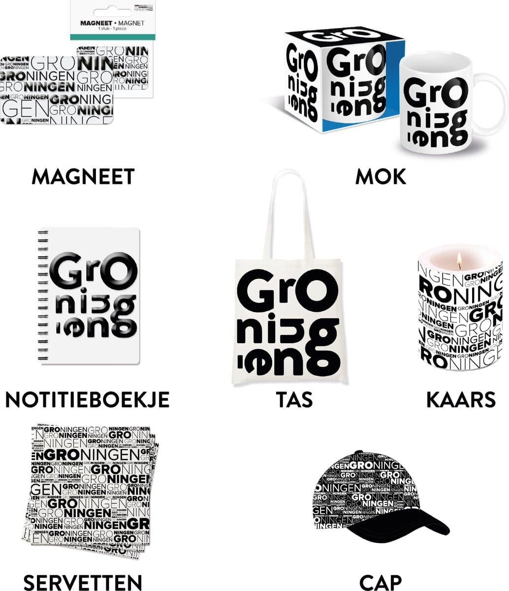 Groningen voordeelpakket - Souvenirs Nederland - Cadeau man en vrouw
