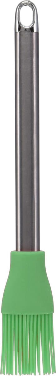 La Cucina Bakkwast - zilver/groen - RVS/Siliconen - 26 cm - Keukengerei