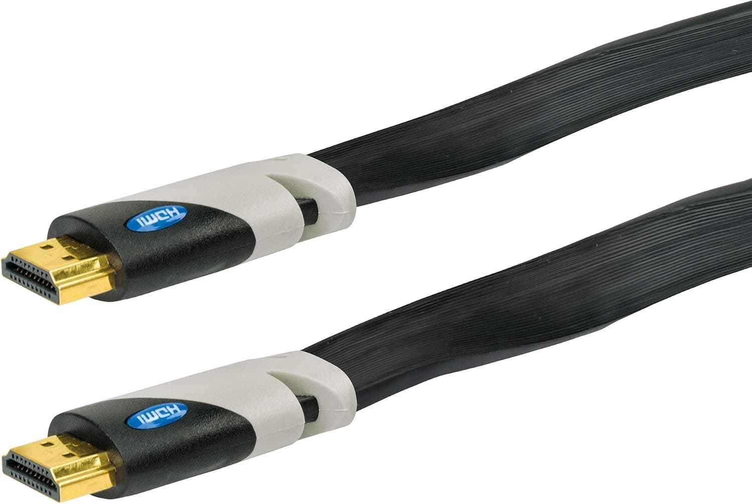Schwaiger HDMF15 533 HDMI Flatkabel 1.5m 4K Ultra HD Zwart
