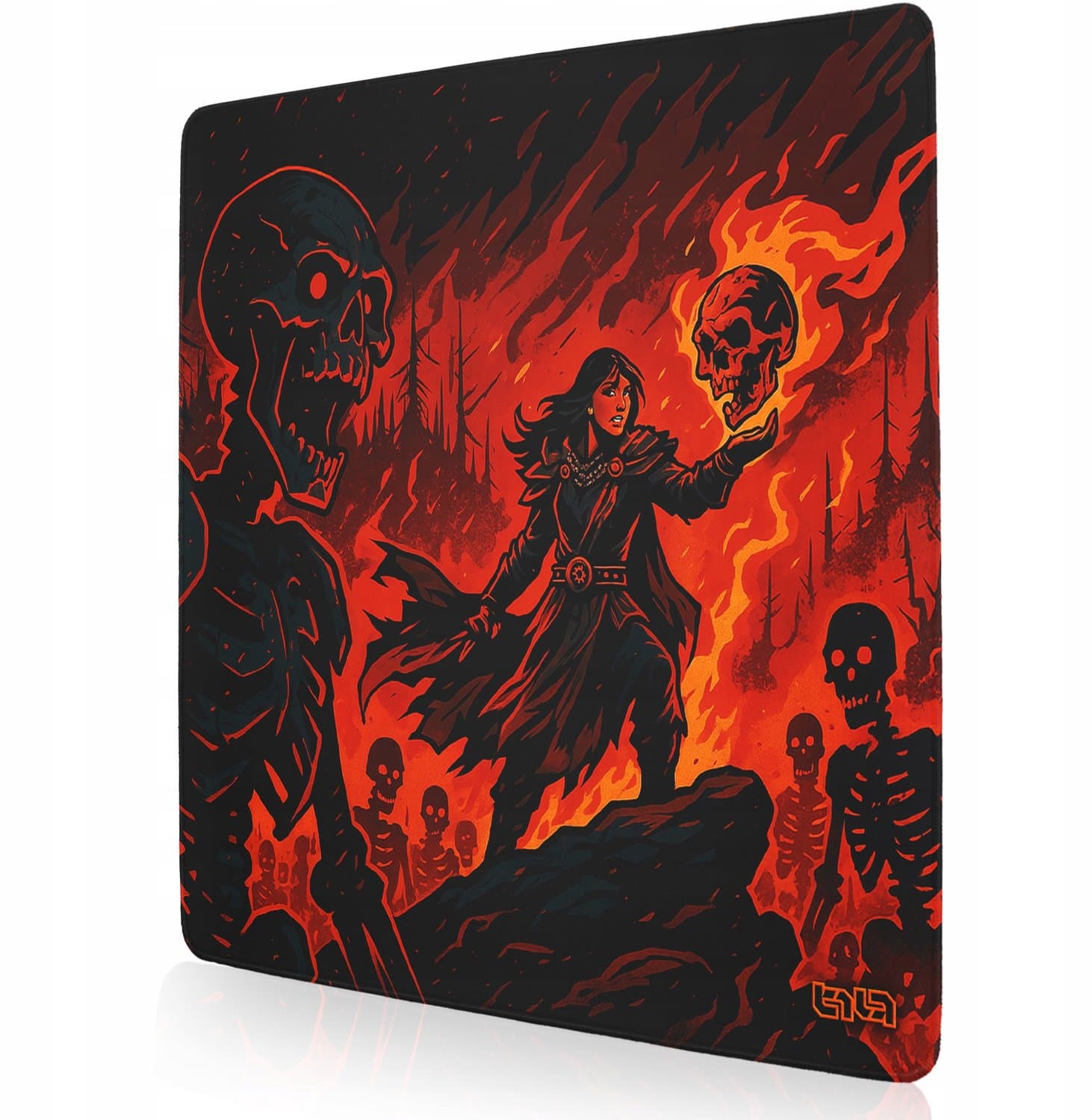 Gaming muismat 30x30cm Infernalistka - HD print, 4mm dik