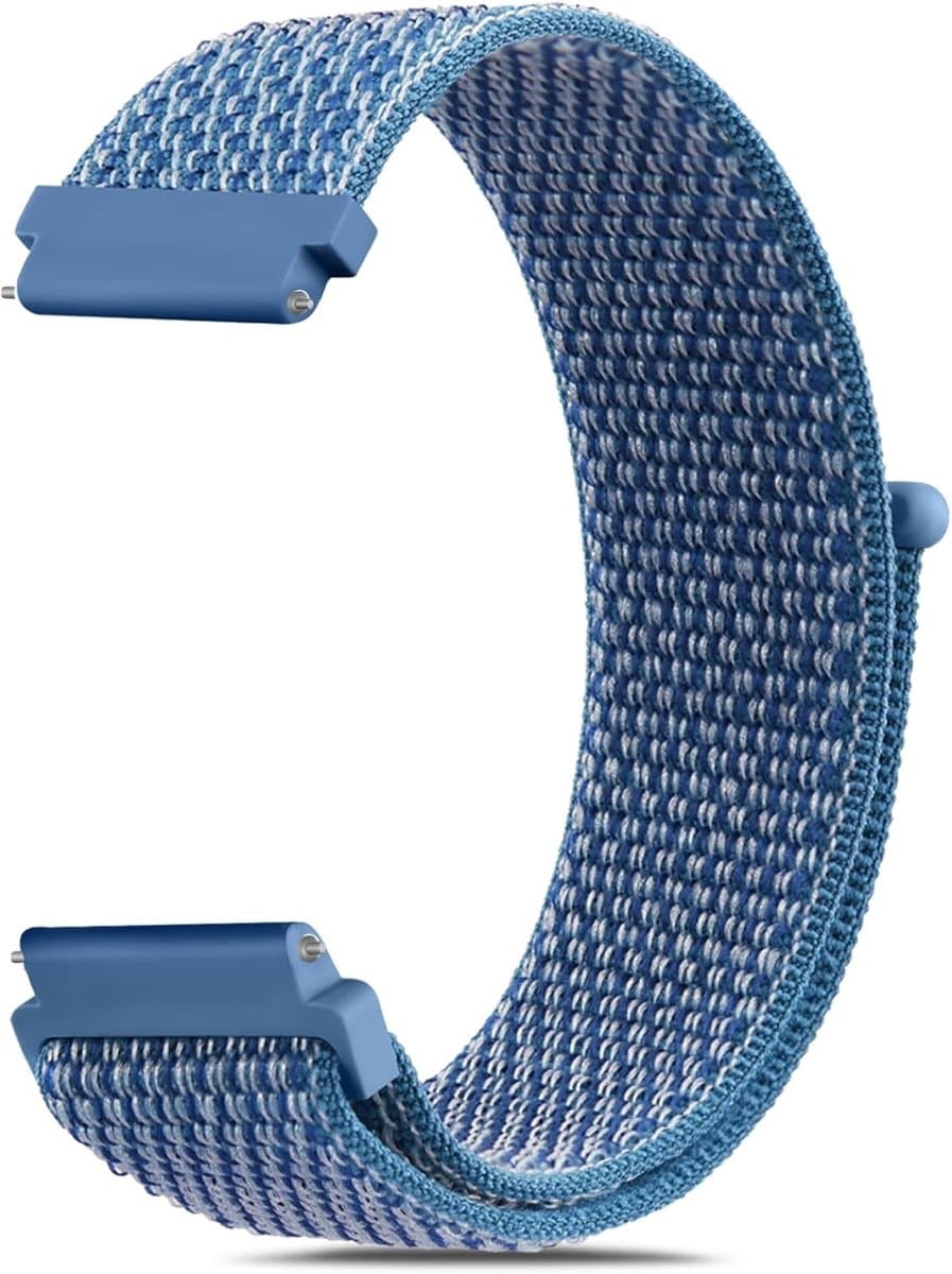 Nylon Horlogeband 20mm voor Garmin Forerunner 245/645 - Snelle Bevestiging, Comfortabele Pasvorm voor Sport en Dagelijks Gebruik