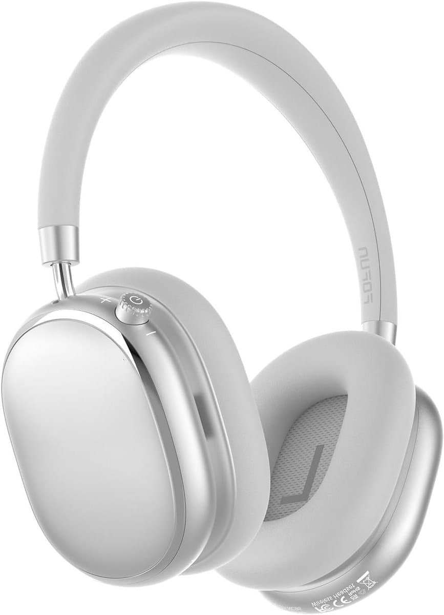 Hoofdtelefoon - Draadloze Koptelefoon - Reizen en Werk - 65 Uur Speeltijd - Over Ear - Zwart
