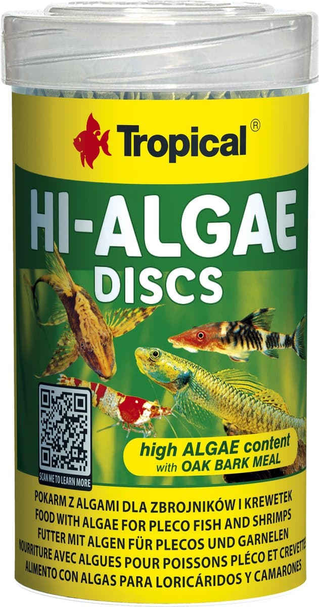 Tropical - Hi-Algae Discs - 250ml