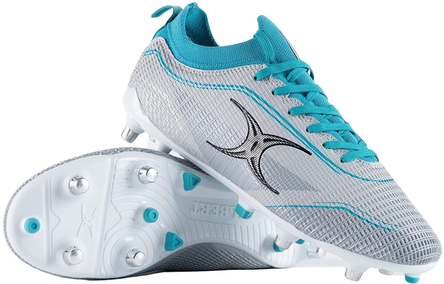 Gilbert sportschoenen Cage Pace 6S maat 11 - grijs aqua voor kinderen.
