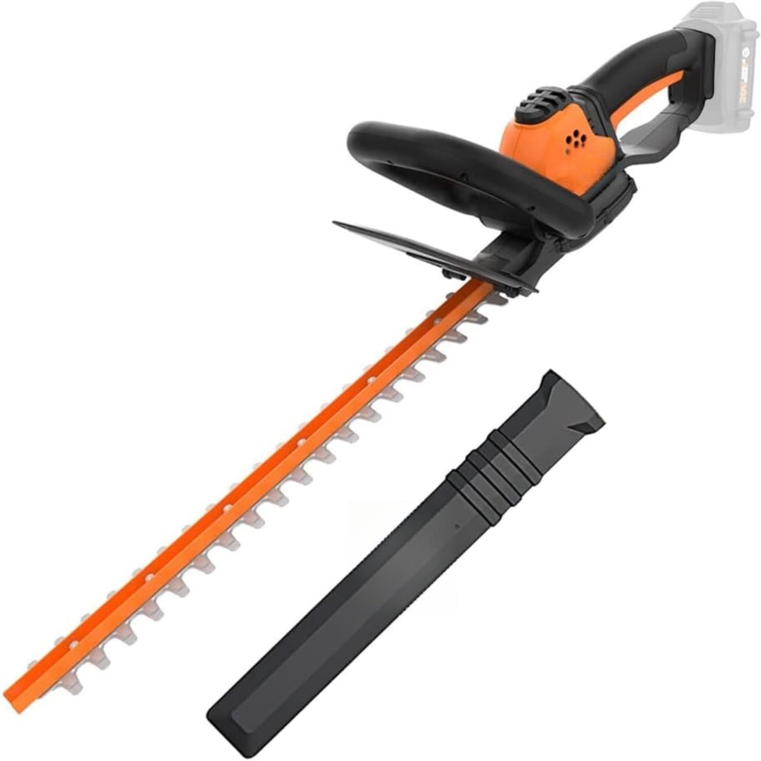 Zivano Elektrische Heggenschaar - Heggenschaar - Elektrische Haagschaar - Zwart/Oranje - 85cm x 19cm x 19cm