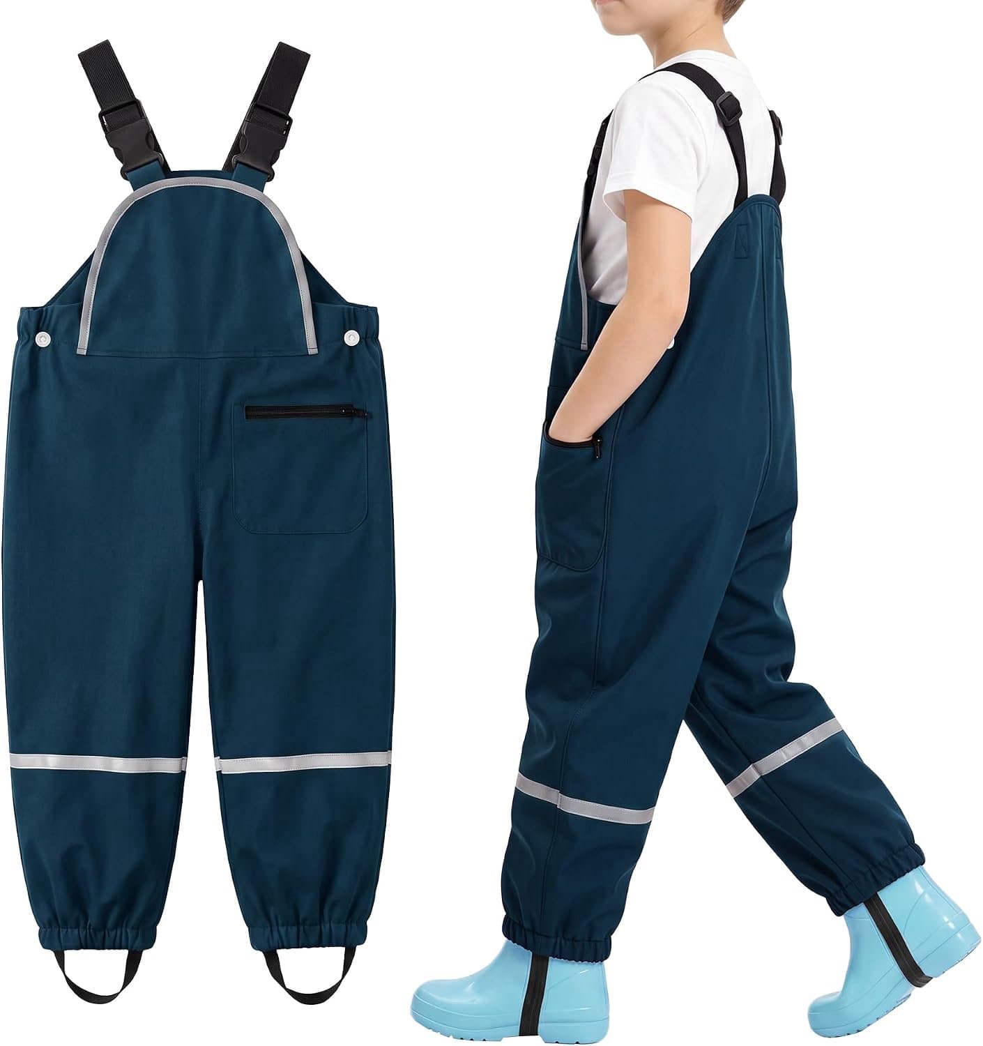 Kinderen waterdichte regenbroek voor jongens en meisjes, regenkleding, 2-7 jaar