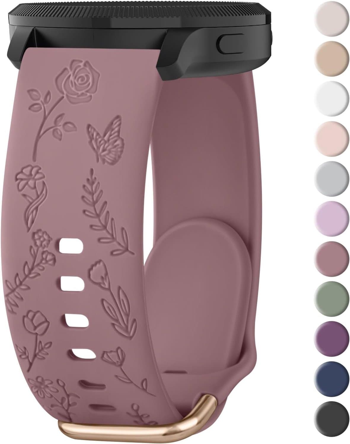 20 mm armband compatibel met Garmin Vivoactive 5/Garmin Venu Sq 2/venu sq/venu 2 Plus/Venu Sq Music/Venu sq 2 Music heren dames voor Garmin Vivoactive 3