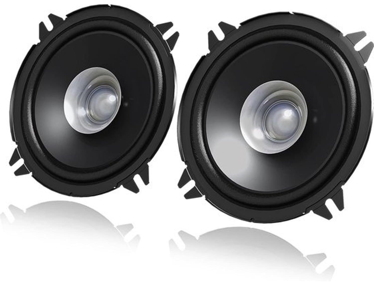 Auto Luidsprekers - Coaxiaal Systeem - Muziek Luisteren - Dubbele Kegel - 13cm - Zwart