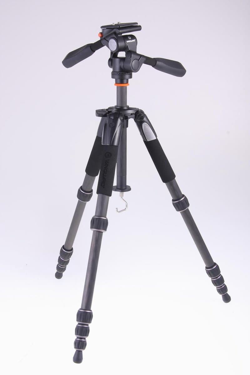 Vanguard Alta+ 225CP Carbon Statief - Macro - Vlog - Tafel-vloer Model - 810 Gram - Incl Kop