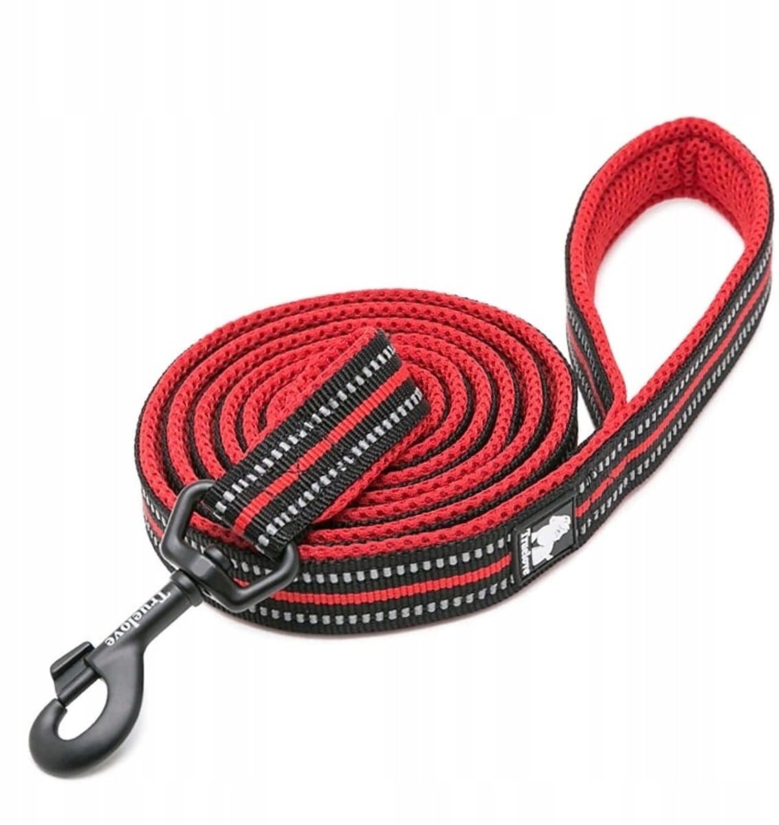 Truelove halsband 200cm XS Rood - sterk en reflecterend voor kleine honden
