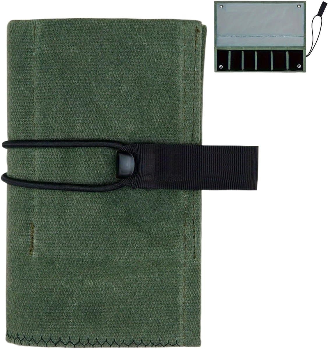 Gereedschap Roltas - Opvouwbaar Etui - Gereedschap Organiseren - Zes Compartimenten - 16 x 14 x 3 cm - Canvas