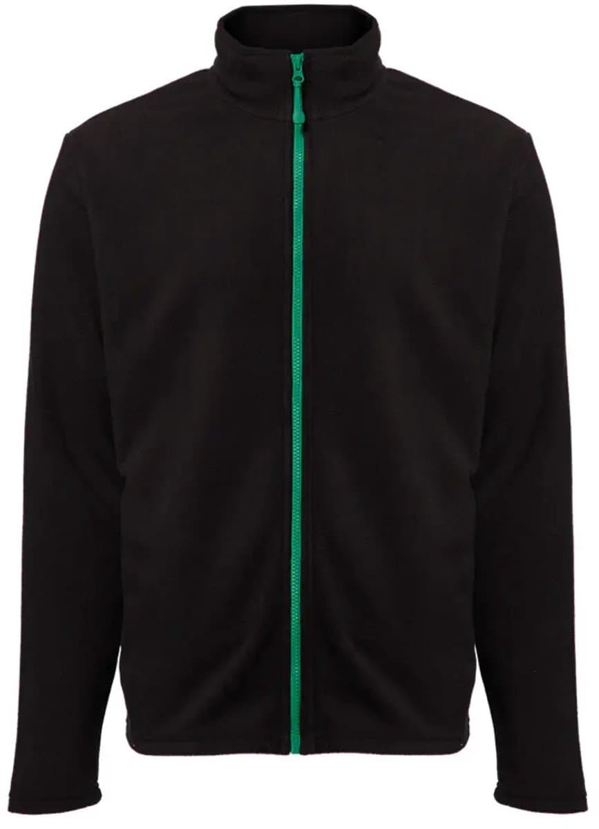 Fleece met rits Black & Match Grizzly