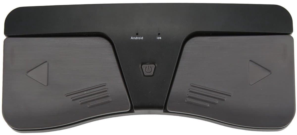Dailygoods - Draadloos Voetpedaal - Pageturner voor Muziek - Stille Oplaadbare Pageturner - Geschikt voor Tablets - Perfect voor Bruiloft en Karaoke -...