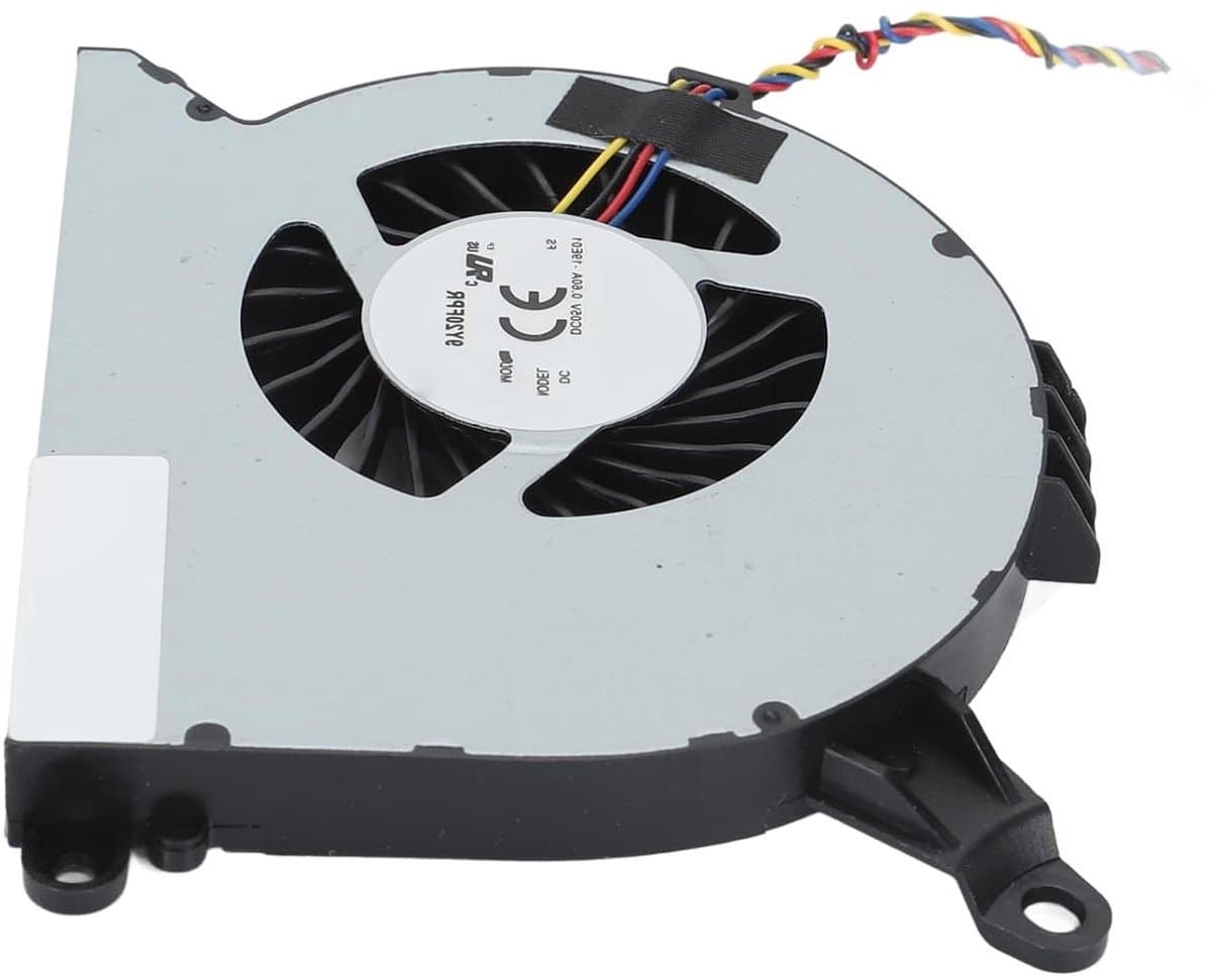 CPU Koelventilator - Laptop Ventilator Processor - Laptop Koelen - Geluidsarme Werking - 4-pins Connector - Zwart