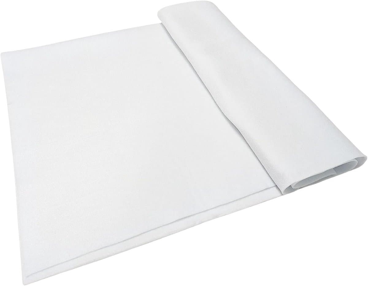 Jtnohx white felt, felt fabric for crafts, soft craft felt for art and craft projects, 1.4mm thick 91x135cm - ShopVlot