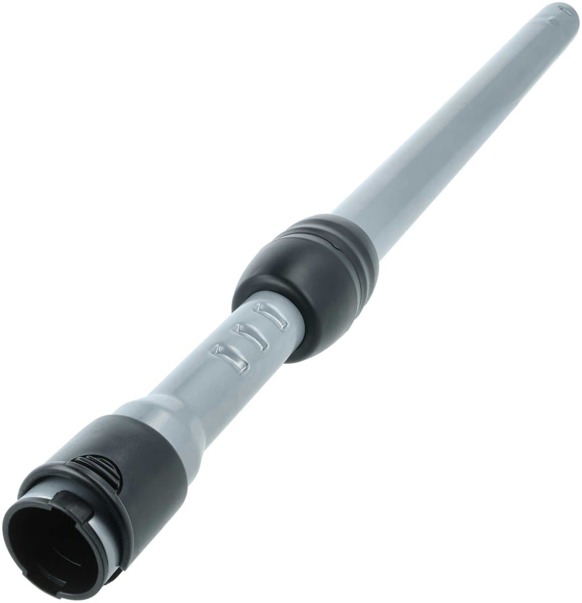 vhbw stofzuigerbuis, compatibel met Bosch BSGL5318, BSGL53181, BSGL5319, BSGL5310, BSGL53121 stofzuigers – 35 mm aansluiting, 61 - 99 cm, zwart-zilver