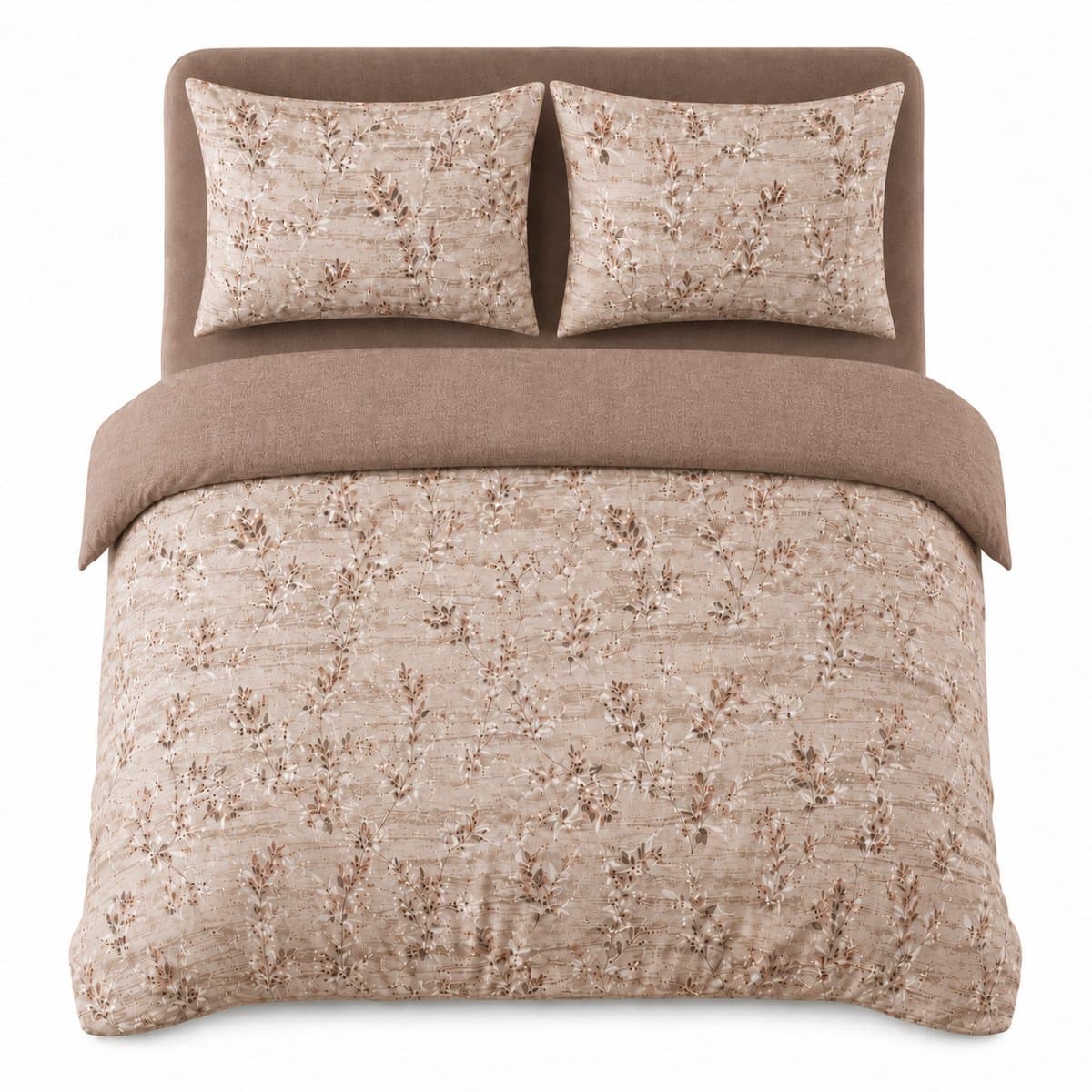 MeiLun Home Fleur Atelier Beddengoedset 4-delig – Wild Sprig – 180x200 cm Hoeslaken – Dekbedovertrek 260x220 cm + Kussensloop 50x70 cm