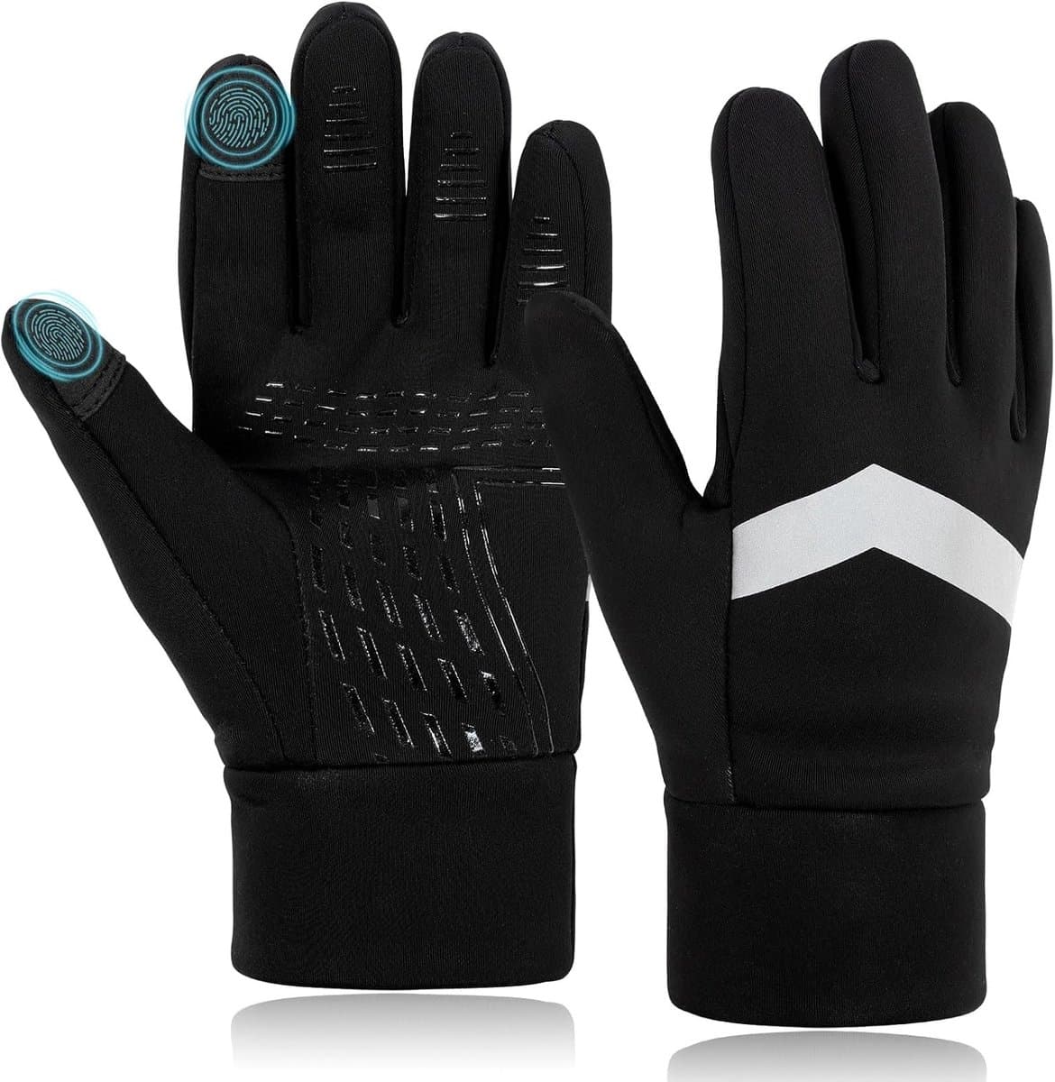 Handschoenen voor kinderen, waterdicht, winter, softshell, warme rijhandschoenen, antislip, winddicht, thermische handschoenen, fietshandschoenen, fleece, waterdicht, fietshandschoenen, outdoor, sport