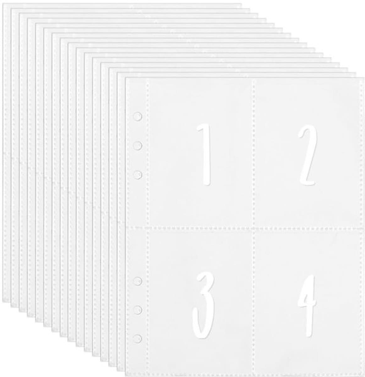 Solidchoice - Dailygoody - Verzamelhoezen - 100 Vakken - Ultra Helder - A5 Formaat