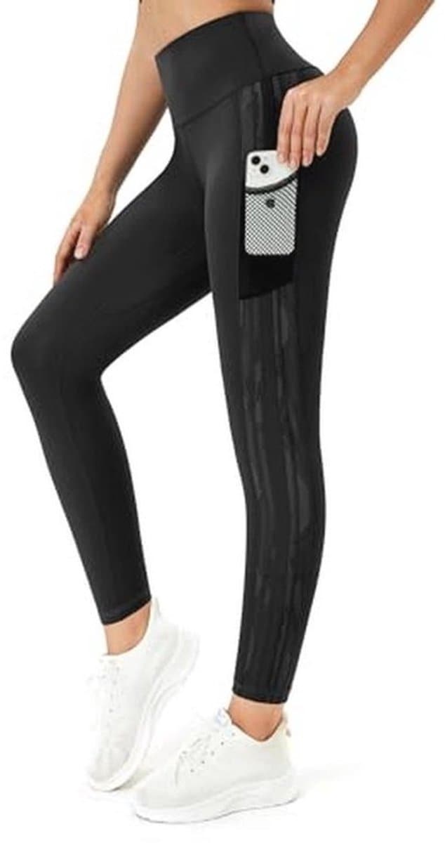 Dames Legging met Zakken - Sportlegging, Joggingbroek en Fitnessbroek voor Training en Hardlopen