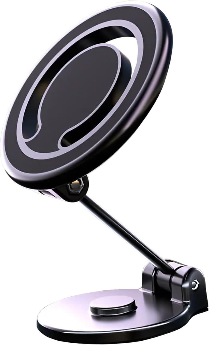 Auto voor MagSafe van MMOBIEL – Magnetische Telefoonhouder - 360° Draaibare Telefoon Houder Dashboard – Opvouwbare Auto Telefoon Houder voor iPhone 16/15/14/13 Series, Samsung etc.