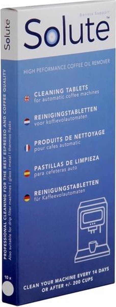 Solute reinigingtabletten 10 x 2.5g